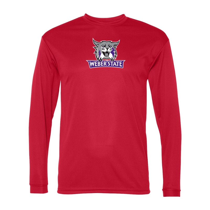 Men's Weber State Wildcats  Performance Long Sleeve T-Shirt